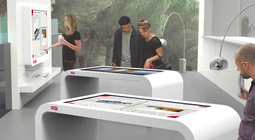 La nueva App “Interactive Tourism” para XTable, presentada en el stand del Ayuntamiento de Barcelona, en el Salón B-Travel.