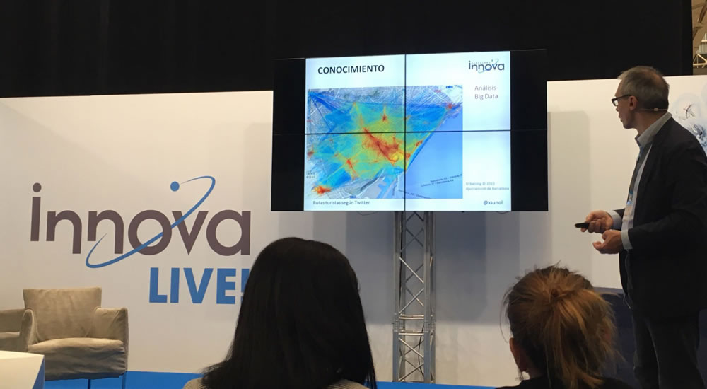 Innova Barcelona expone nuestras soluciones smart city App de Turismo Interactivo y Asistente Virtual XHolo
