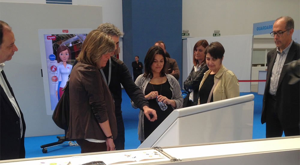 Innova Barcelona expone nuestras soluciones smart city App de Turismo Interactivo y Asistente Virtual XHolo