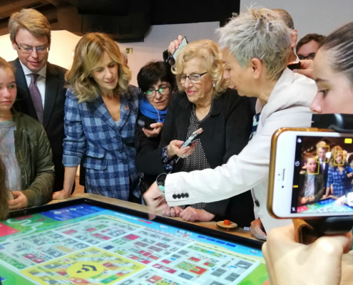 XTable como tablero de juego para Naturgy en el evento Imperdibles Cotec