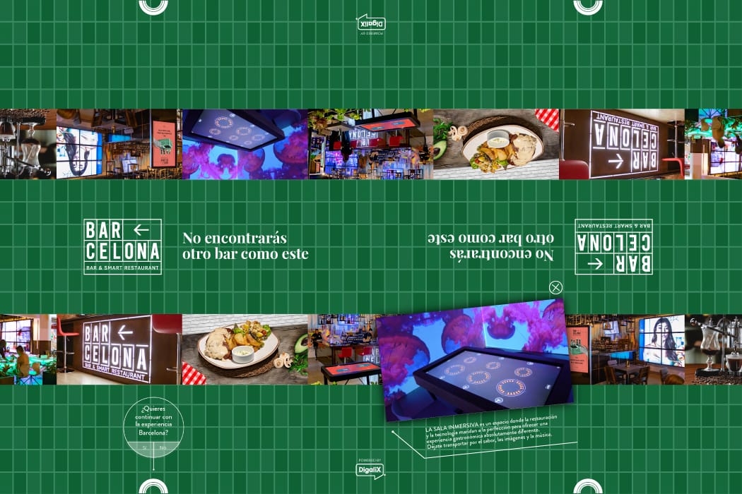 Proyecto integral de restaurante interactivo diseñado por DigaliX