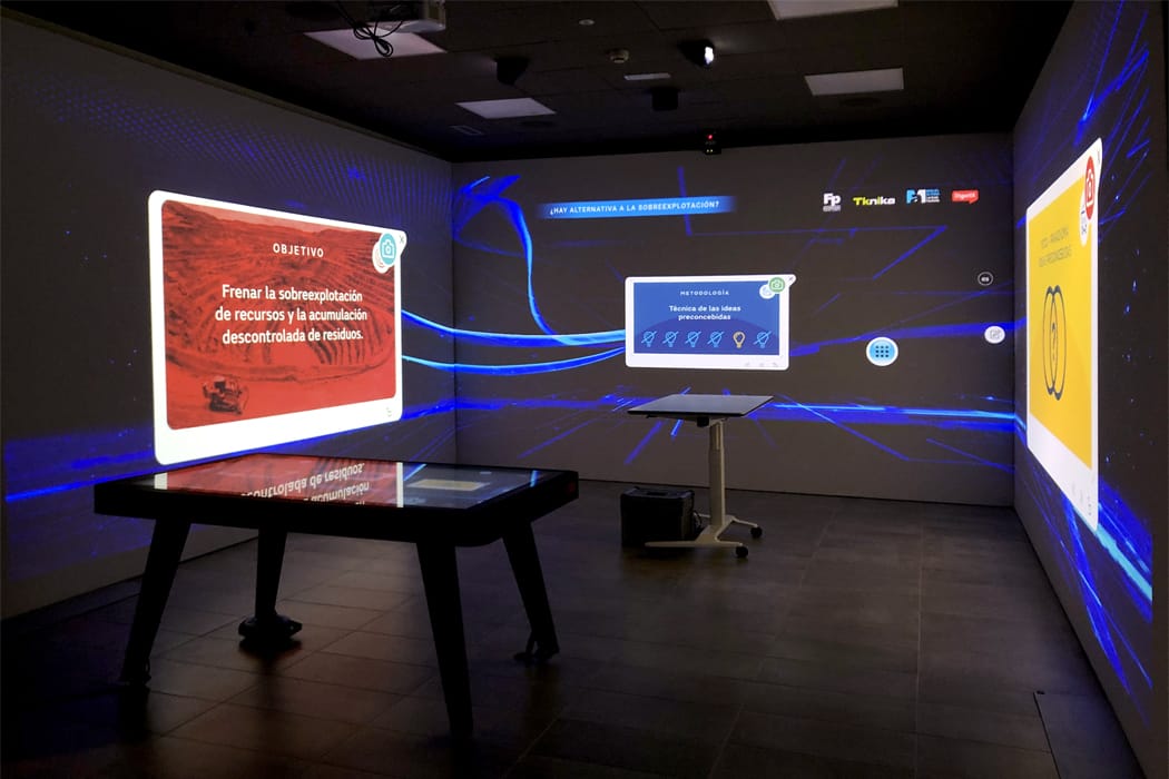 Aula Interactiva Inmersiva para la Formación Profesional de Euskadi