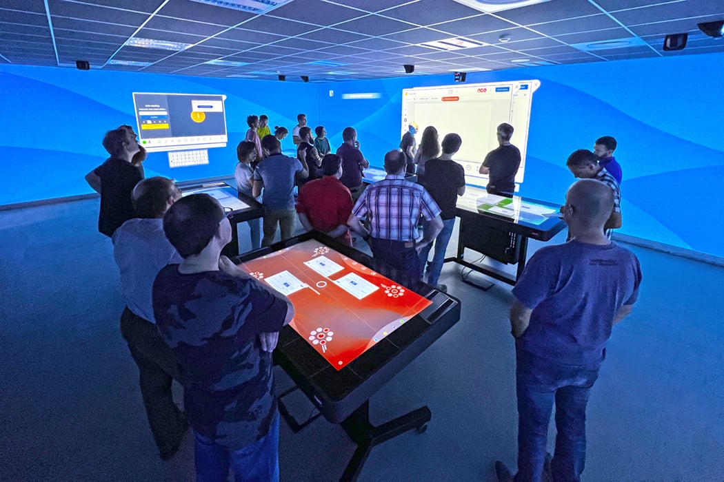 Salas inmersivas interactivas para el sector educativo