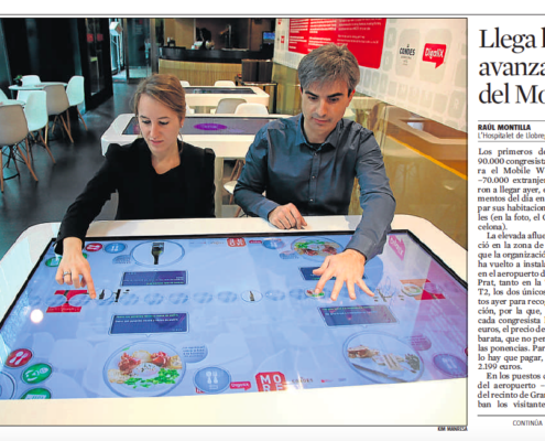 DigaliX en el Artículo: ‘Llega la avanzadilla del Mobile’ – La Vanguardia