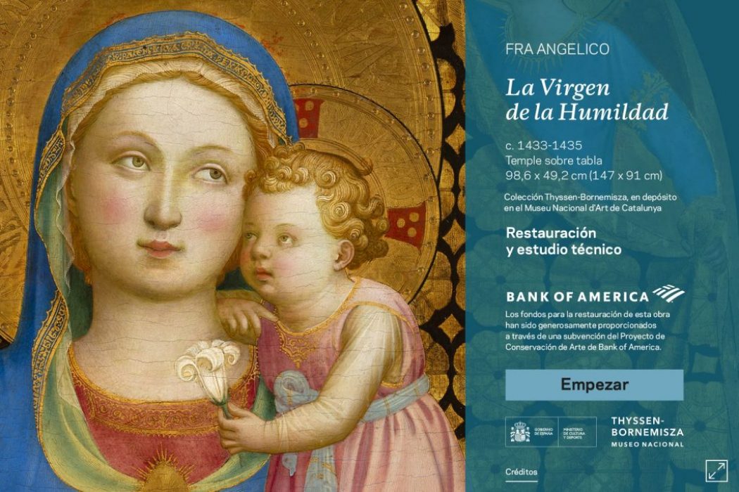 Una finestra interactiva al procés de restauración amb la webapp per al Museu Thyssen